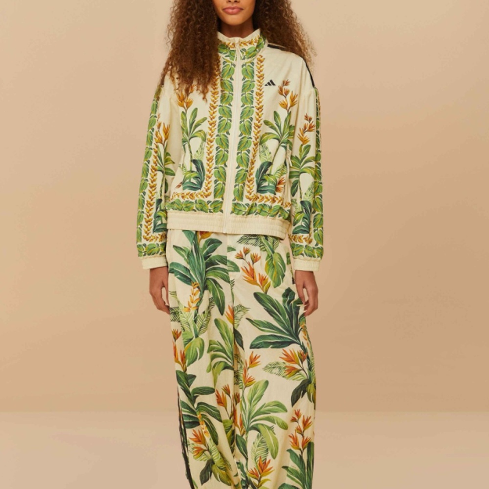 Adidas X FARM Rio Tropical Breeze Jacket and Pant NWT Size S